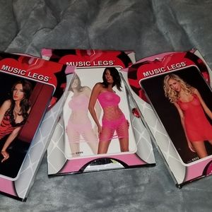 Music Legs | Set of Three Lingere Items